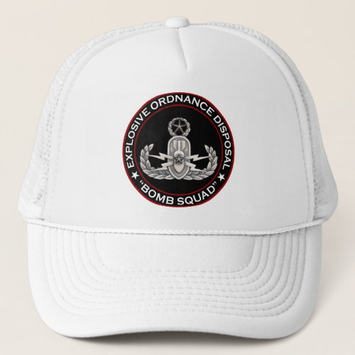 Master EOD Bomb Squad Trucker Hat