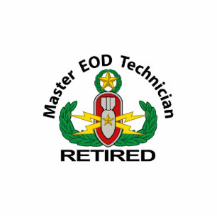 Master EOD in color Retired Statuette