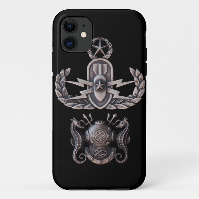Master EOD Master Diver Case-Mate iPhone Case (Back)