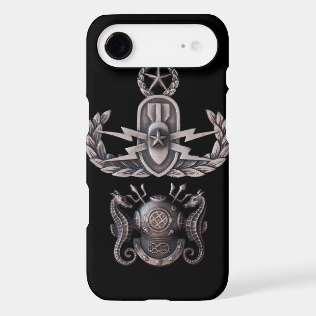 Master EOD Master Diver Case-Mate iPhone Case (Back)