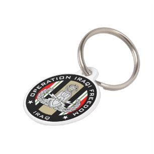 Master EOD OIF Pet Name Tag