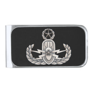 Master EOD Silver Finish Money Clip