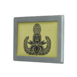 Master EOD stencil Belt Buckle