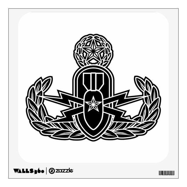 Master EOD stencil Wall Decal (Front)