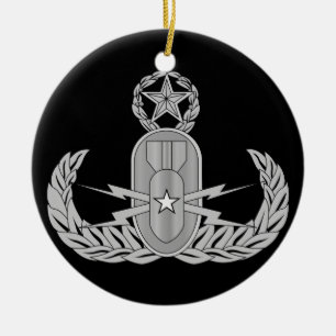 Master Explosive Ordnance Disposal EOD Ceramic Ornament