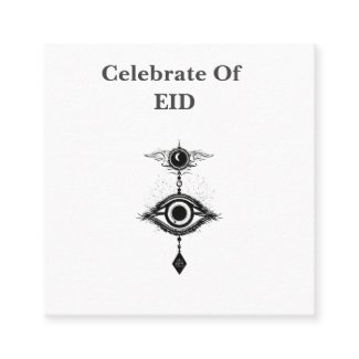 Master Eye: Celebrate Eid Logo Design Calling Card