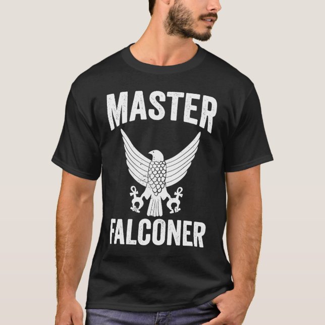 Master Falconer Falconry T-Shirt (Front)