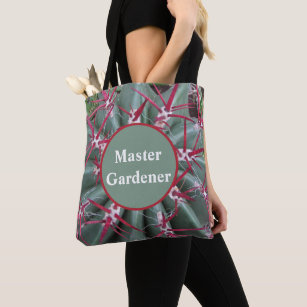 Master Gardener Barrel Cactus Desert Southwest Tote Bag