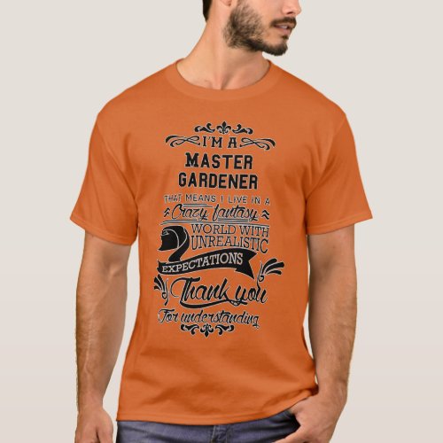Master Gardener Birthday Christmas GiftPresent 1 T_Shirt