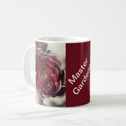 Master Gardener Desert Succulent Photo Red Plant Coffee Mug