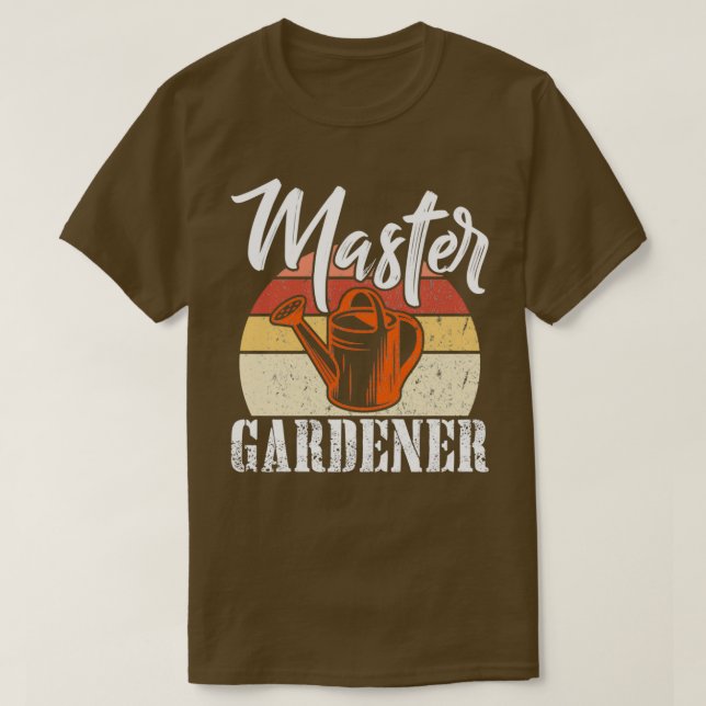 Master Gardener Funny Garden Gardening Plant   (2) T-Shirt (Design Front)