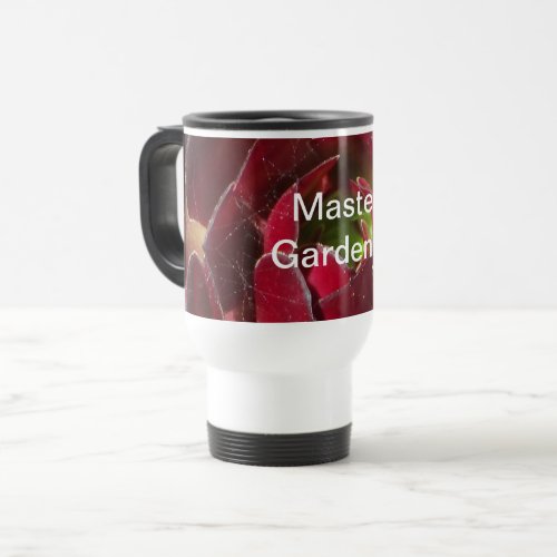 Master Gardener Plants Succulent Photo Landscaper Travel Mug