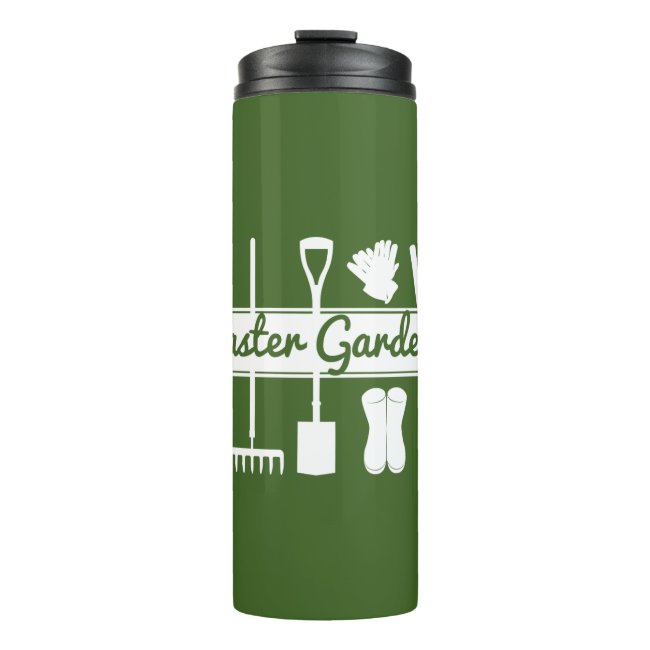 Master Gardener Simple Modern Forest Green