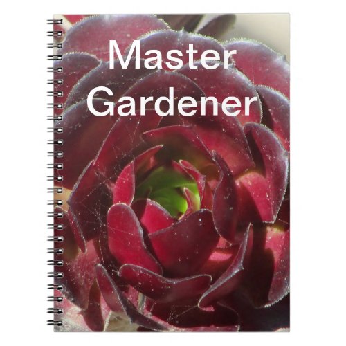 Master Gardener Succulent Photo Desert Gardening Notebook
