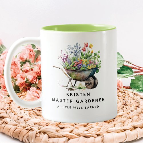 Master Gardener Two_Tone Coffee Mug