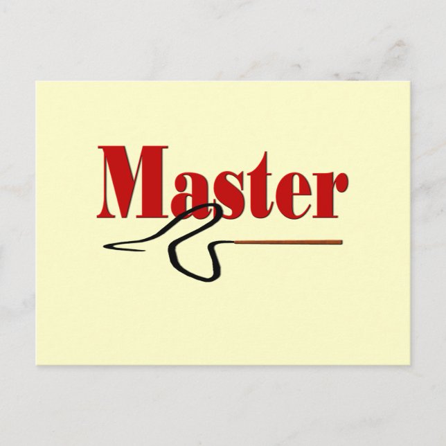 Master Gift Postcard (Front)