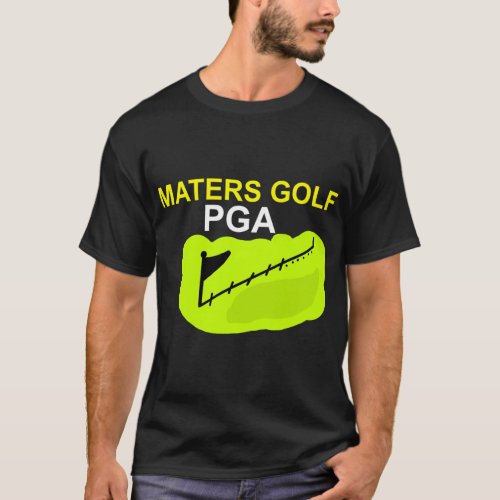 Master Golf PGA Green   T_Shirt
