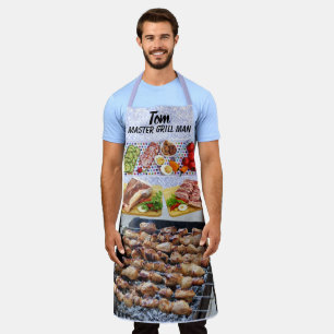 MASTER GRILL MAN--ADD NAME APRON