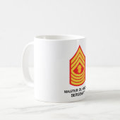 Master Gunnery Sergeant Coffee Mug (Front Left)