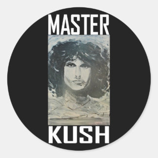 MASTER KUSH CLASSIC ROUND STICKER