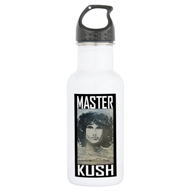 MASTER KUSH STAINLESS STEEL WATER BOTTLE (Front)