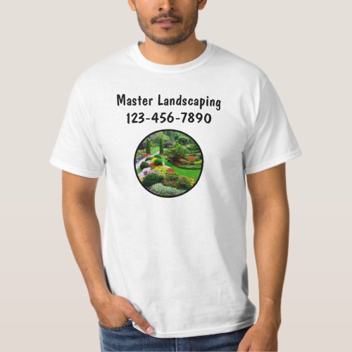 Master Landscaping Employee Work Shirts