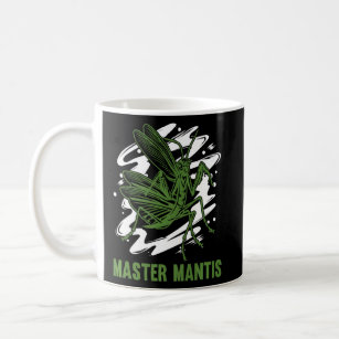 Master Mantis  Praying Mantis Insect Entomology Pr Coffee Mug