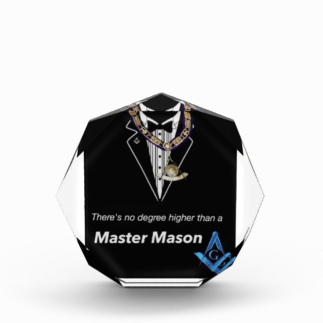 Master Mason Award (Front)