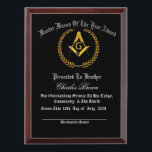 Master Mason of the year Award Plaque<br><div class="desc">Master Mason of the year Award Plaque</div>