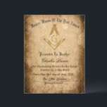 Master Mason Of The Year Certificate<br><div class="desc">Master Mason Of The Year Certificate</div>