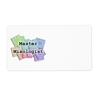 MASTER MIXOLOGIST LABELS