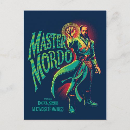Master Mordo Illustration Postcard