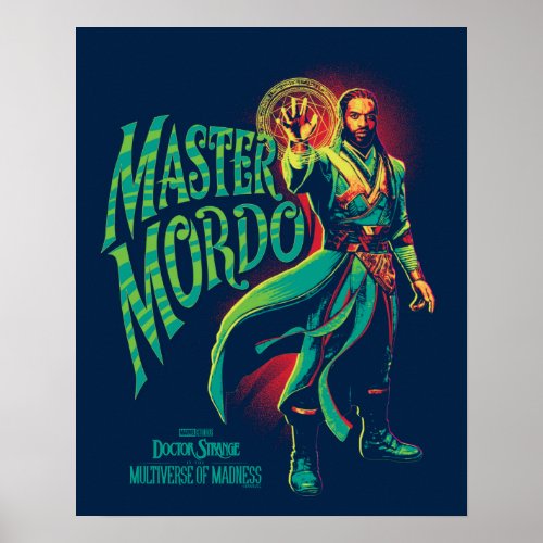 Master Mordo Illustration Poster