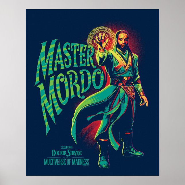 Master Mordo Illustration Poster (Front)