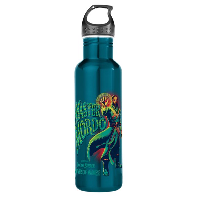 Master Mordo Illustration Stainless Steel Water Bottle (Front)
