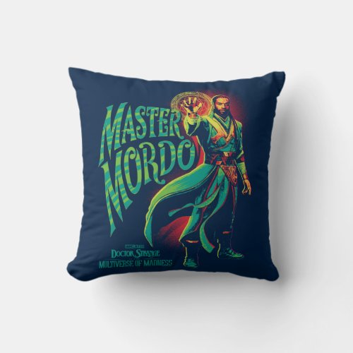 Master Mordo Illustration Throw Pillow