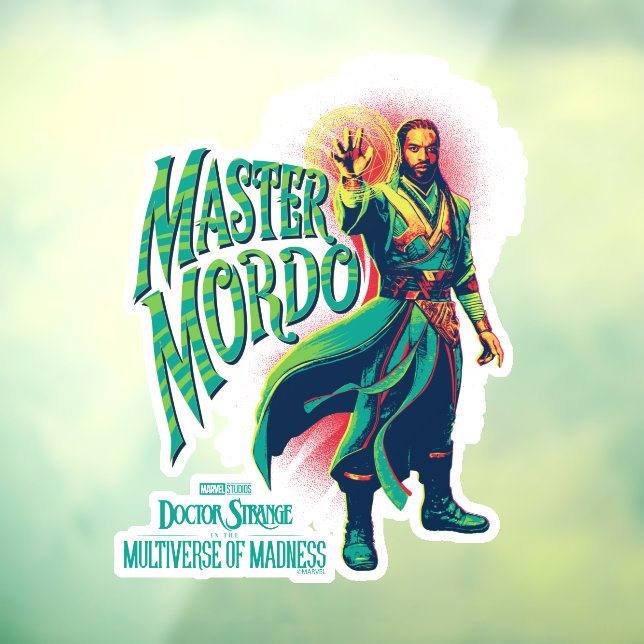 Master Mordo Illustration Window Cling (Sheet 3)