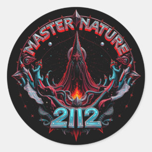 Master Nature 2112 Space Trippin' Stickers
