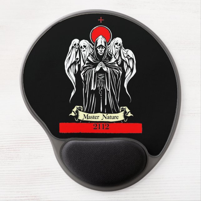 Master Nature 2112 Tarot Card Gel Mousepad (Front)