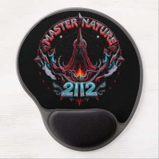 Master Nature Psychedelic Sci-fi Gel Mousepad
