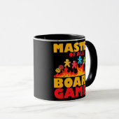 master of all board games game night Outfit  Mug (Front Right)