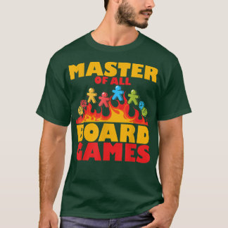 master of all board games game night Outfit T-Shirt