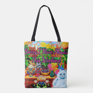 Master of Cat College by Louis Wain Tote Bag