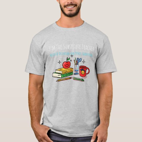 Master Of Detention And Pencil Sharpening T_Shirt