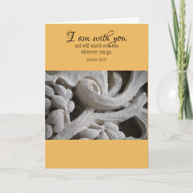 Master of Divinity Degree Congratulations Card (Front)