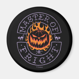 Master of Fright - Flaming Pumpkin Head Magnet