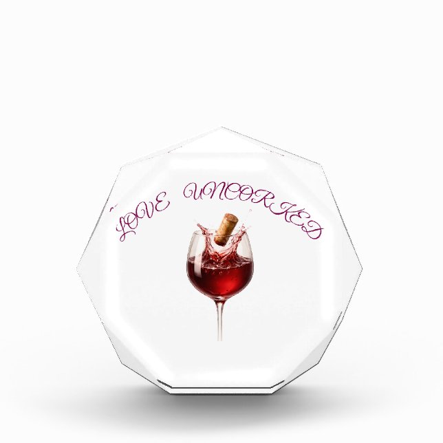 Master of Funny Speeches Award Wine Glass Party  (Front)