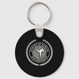Master Of Karate And Friendship  Keychain