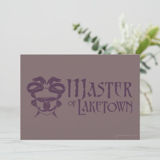 Master Of Laketown Name (Standing Front)