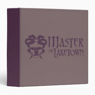 Master Of Laketown Name 3 Ring Binder